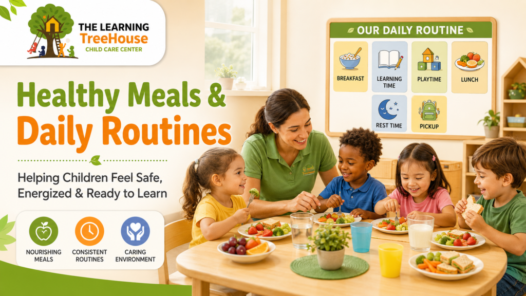 Why Healthy Meals and Routines Matter in a Childcare Center