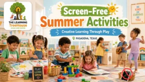 Screen-Free Summer Activities for Children in Pasadena, TX